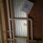 Plumbing system of the addition